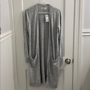 Abercrombie cozy duster cardigan